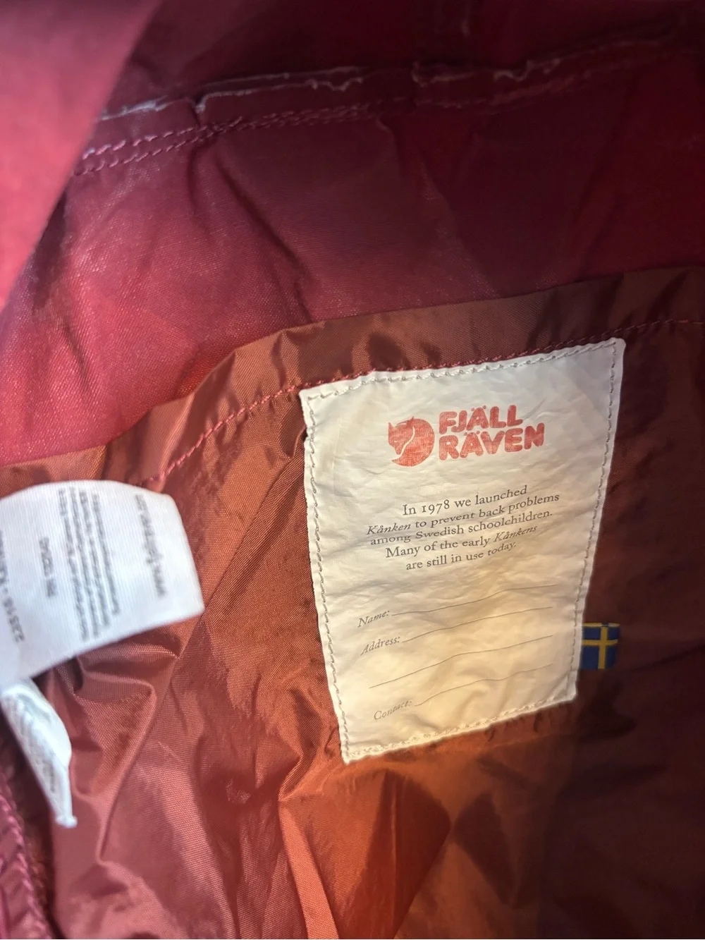 Fjallraven Kånken Backpack - Deep Red